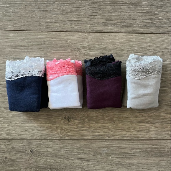 NWT Emprella Ladies Lace Hipster Size Large 5 pack Panties in 5 colors - Picture 5 of 7